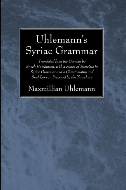 Uhlemanns Syriac Grammar