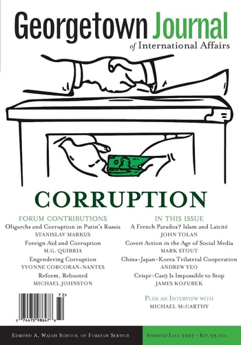 Georgetown Journal of International Affairs Summer/Fall 2017, Volume 18, No. 2