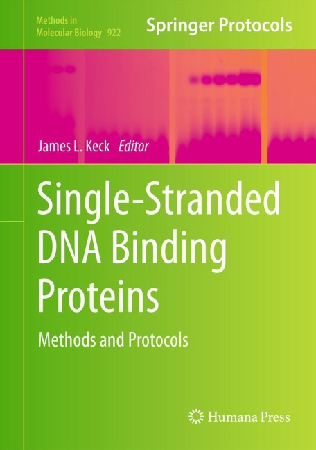 Single-Stranded DNA Binding Proteins: Methods and Protocols