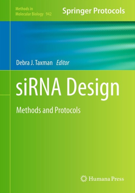 siRNA Design: Methods and Protocols