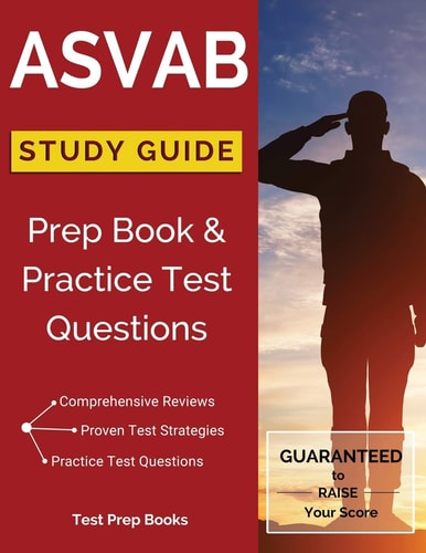 ASVAB Study Guide Prep Book & Practice Test Questions