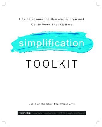 Why Simple Wins Toolkit