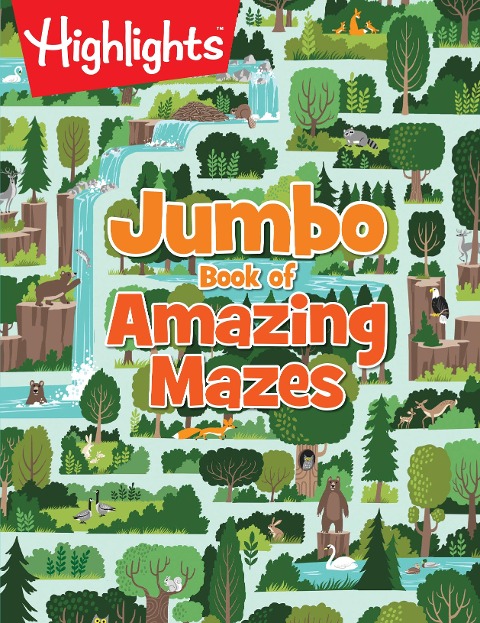 Jumbo Book of Amazing Mazes: Jumbo Activity Book with Over 175 Colorful Mazes for Kids, 256-Page Interactive Maze Book