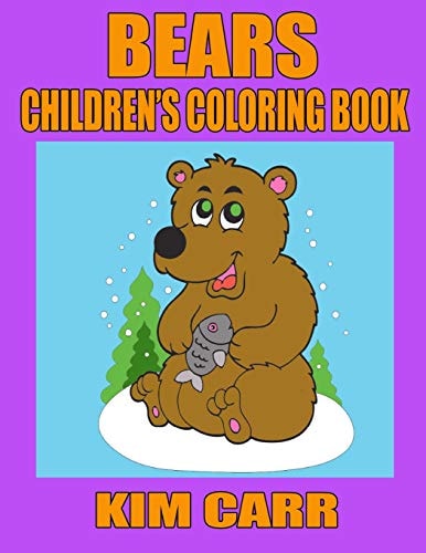 Bears Children's Coloring Book