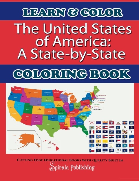 The United States of America: A State-By-State Coloring Book