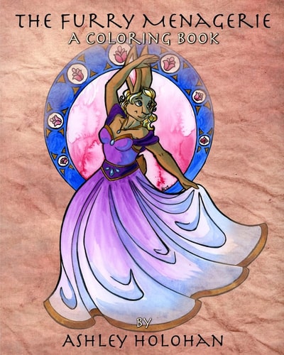 The Furry Menagerie A Coloring Book