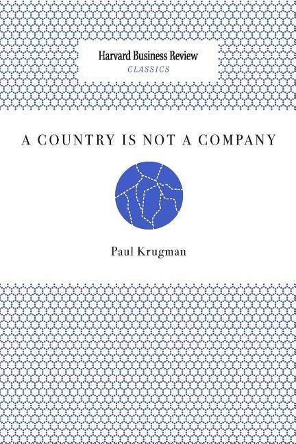 A Country Is Not a Company