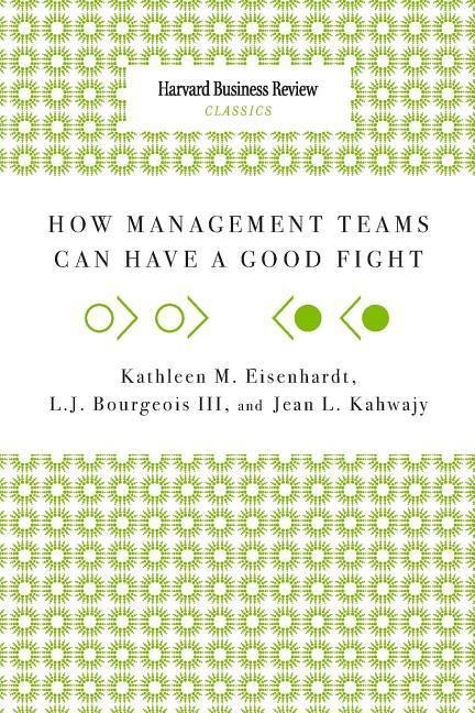 How Management Teams Can Have a Good Fight