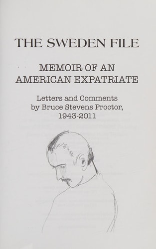 The Sweden File Memoir of an American Expatriate