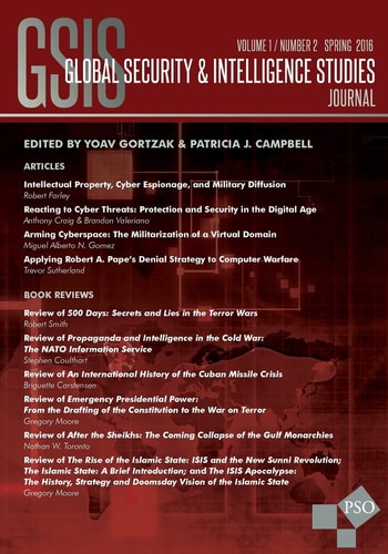 Global Security & Intelligence Studies Vol. 1, No. 2, Spring 2016