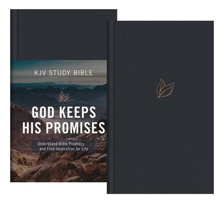The God Keeps His Promises KJV Study Bible [Slate Leaf]: Understand Bible Prophecy. . .and Find Inspiration for Life