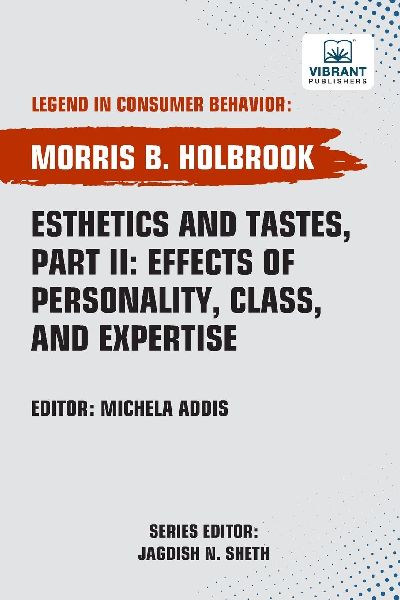 Esthetics and Tastes, Part II: Effects of Personality, Class,and Expertise