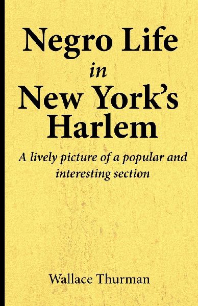 Negro life in New Yorks Harlem A lively picture of a popular and interesting section