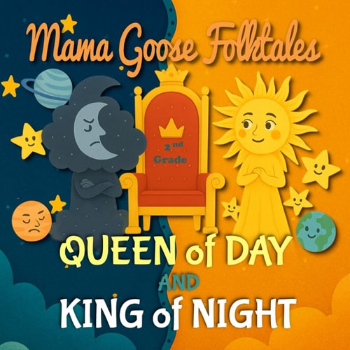 Mama Goose Folktales Queen of Day and King of Night