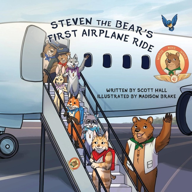 Steven the Bears First Airplane Ride