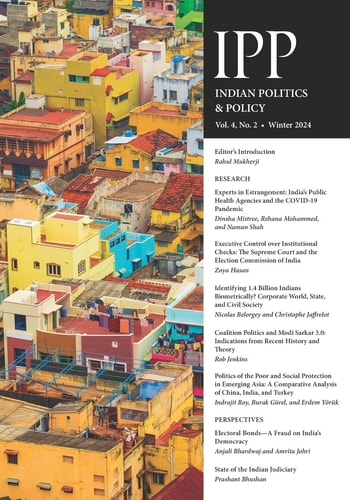 Indian Politics & Policy Vol. 4, No. 2, Winter 2024