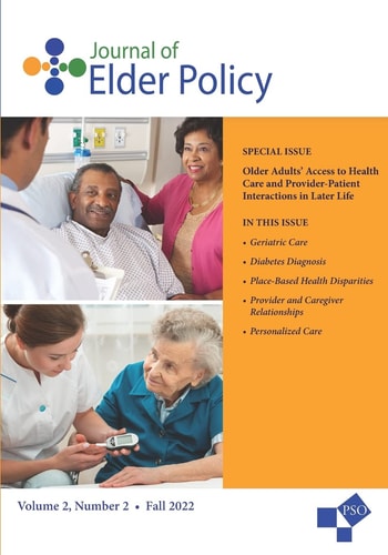 Journal of Elder Policy Volume 2, Number 2, Fall 2022