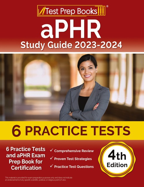 aPHR Study Guide 2025-2026: 11 Practice Tests and aPHR Exam Prep Book for Certification [4th Edition]