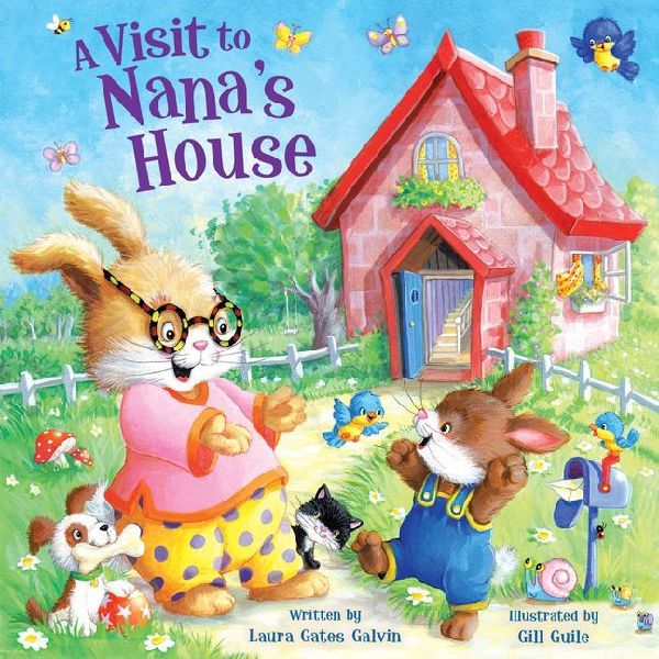 A Visit to Nana's House: Padded Board Book