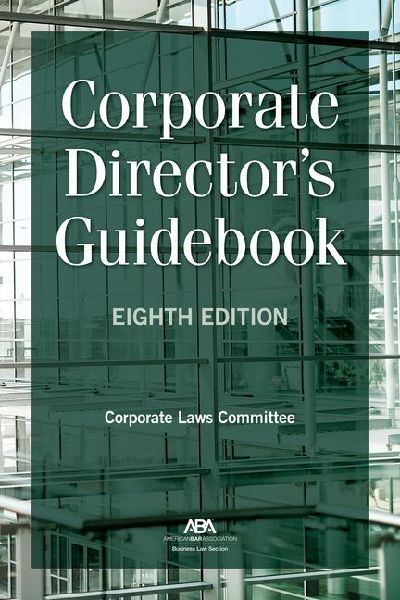Corporate Director's Guidebook, Eighth Edition