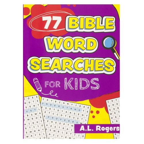 77 Bible Word Searches for Kids