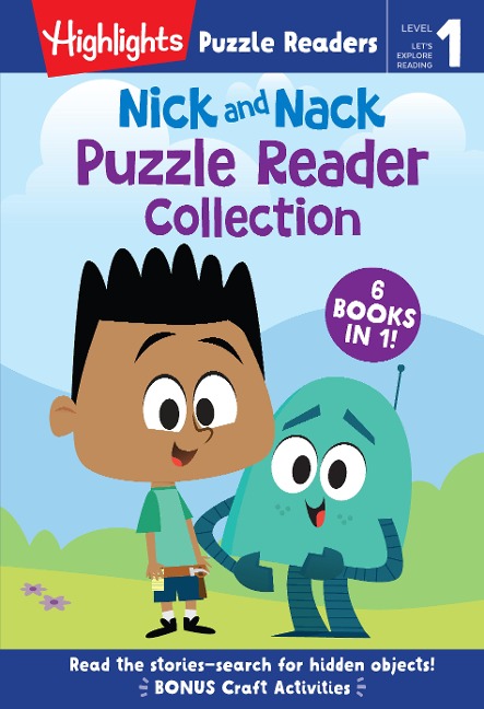 Nick and Nack Puzzle Reader Collection: Level 1 6-In-1 Beginner Story Collection for Kids Learning to Read, Practice New Reading Skills and Sight Words with Fun Puzzles