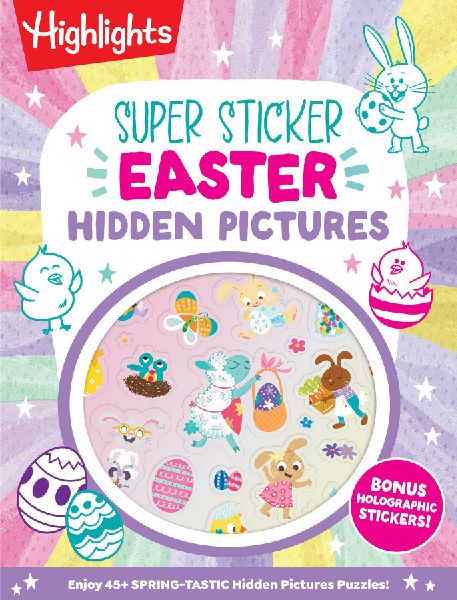 Super Sticker Easter Hidden Pictures
