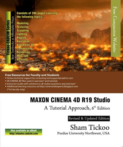 MAXON CINEMA 4D R19 Studio: A Tutorial Approach, 6th Edition