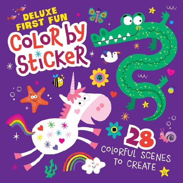 Deluxe First Fun Color by Sticker: 28 Colorful Scenes to Create