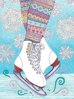 Hello Angel Lined Journal Skates