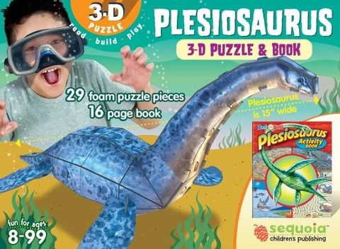 Plesiosaurus: 3D Puzzle and Book
