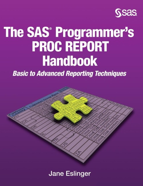 The SAS Programmers PROC REPORT Handbook: Basic to Advanced Reporting Techniques (Hardcover edition)