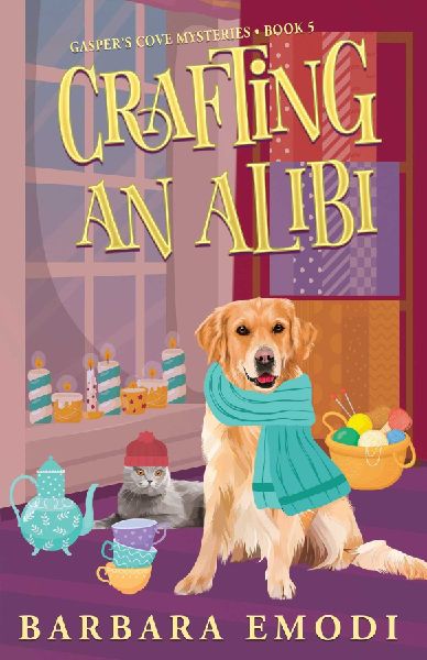 Crafting an Alibi: A Gaspers Cove Cozy Mystery, Book 5