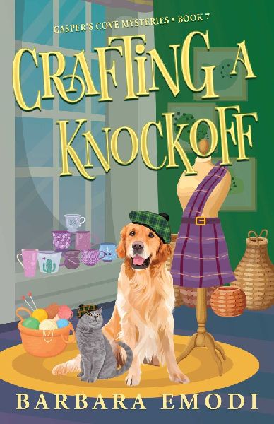 Crafting a Knockoff: A Gaspers Cove Cozy Mystery, Book 7