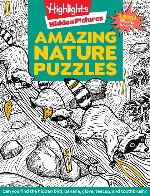 Amazing Nature Puzzles: Explore & Discover with Over 100 Fun Hidden Pictures Nature Puzzles, Celebrate the Wonders of Nature with a Nature Activity Book for Kids