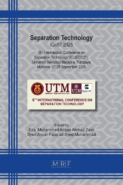 Separation Technology: ICoST 2025