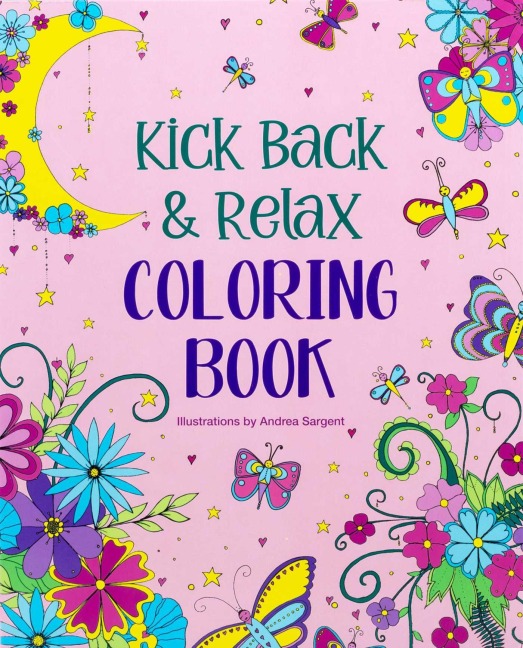 Kick Back & Relax Coloring Book