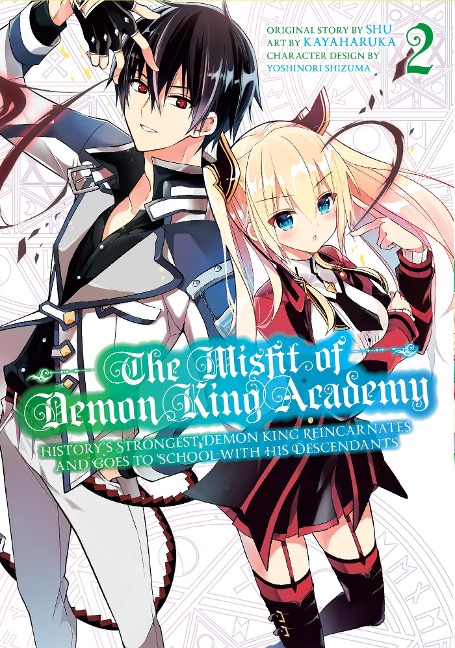 The Misfit of Demon King Academy 02: Historys Strongest Demon King Reincarnates and Goes to School with His Descendants