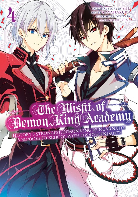 The Misfit of Demon King Academy 04: Historys Strongest Demon King Reincarnates and Goes to School with His Descendants