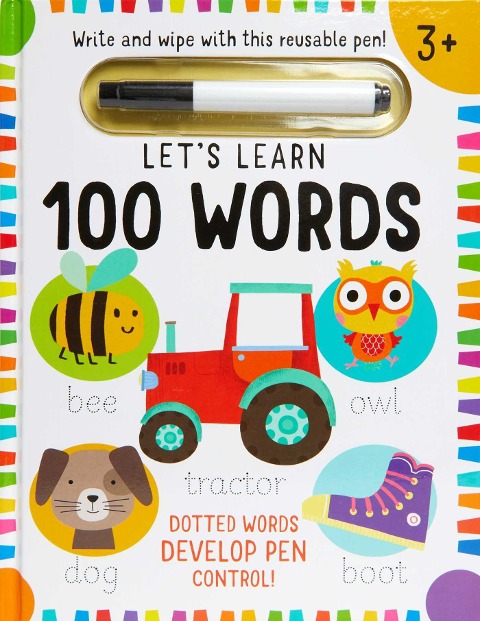Lets Learn: First 100 Words (Write and Wipe)