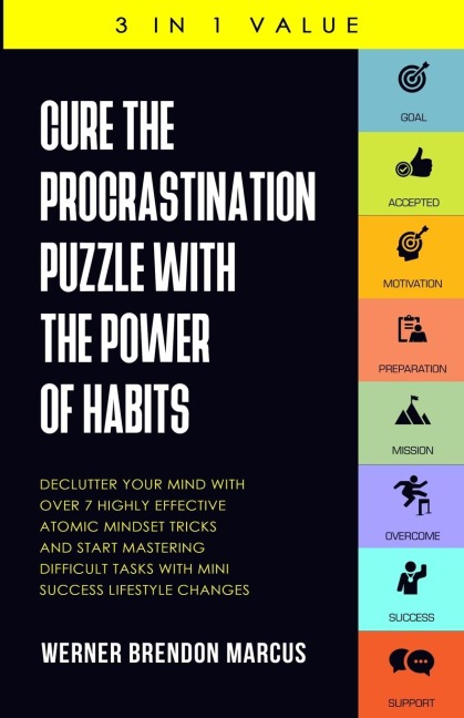 Cure the Procrastination Puzzle with the Power of Habits: Declutter Your Mind with over 7 Highly Effective Atomic Mindset Tricks and Start Mastering Difficult Tasks with Mini Success Lifestyle Changes