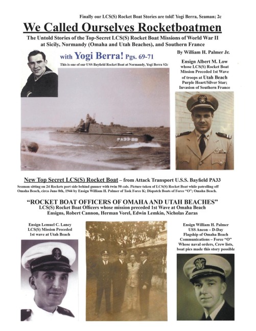 We Called Ourselves Rocketboatmen: The Untold Stories of the Top-Secret LSC(S) Rocket Boat Missions of World War II at Sicily, Normandy (Omaha and Utah Beaches), and Southern France