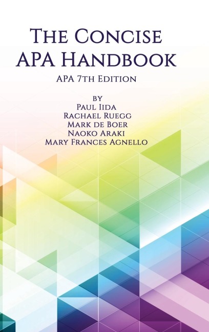 The Concise APA Handbook APA 7th Edition (hc)