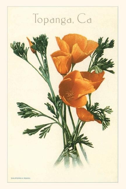 The Vintage Journal Poppies, Topanga, California