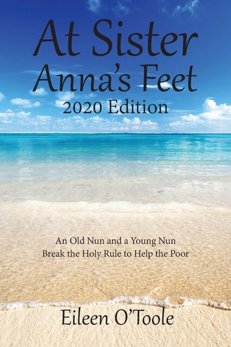 At Sister Anna's Feet An Old Nun and a Young Nun