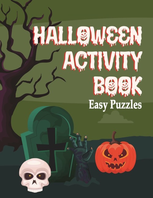 Halloween Activity Book: Sudoku Easy Puzzles