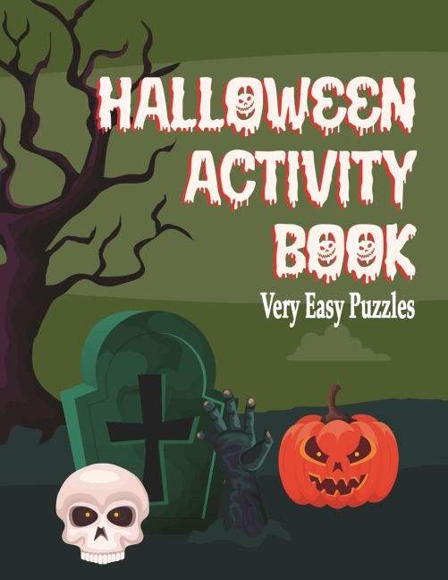 Halloween Activity Book: Sudoku Very Easy Puzzles