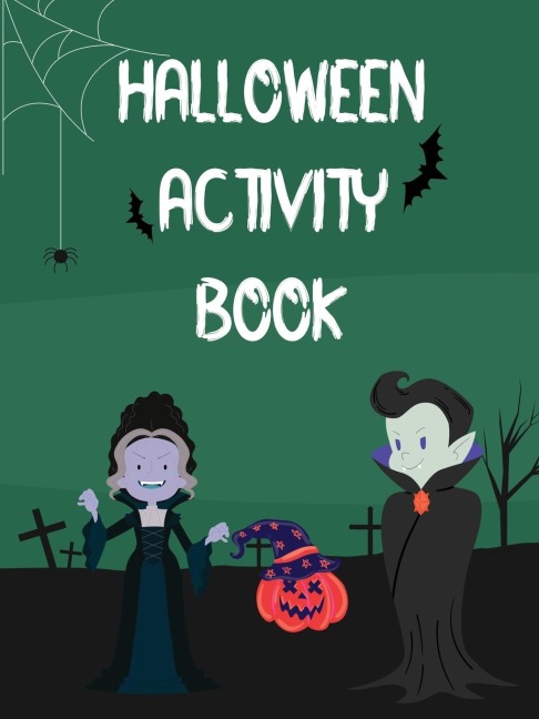Halloween Activity Book: Murder Mystery