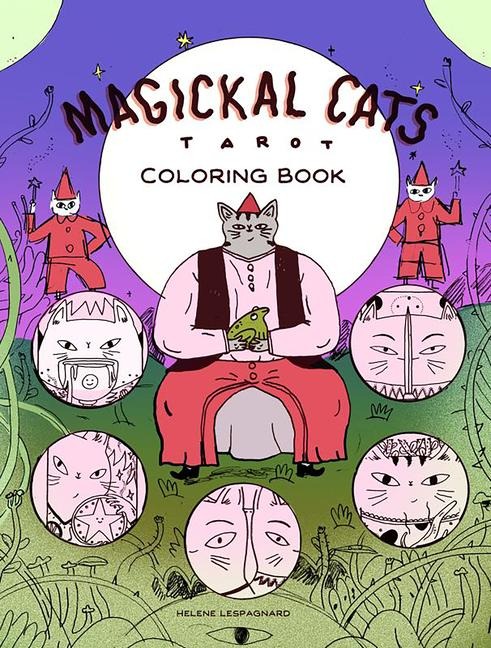 Magickal Cats Tarot Coloring Book