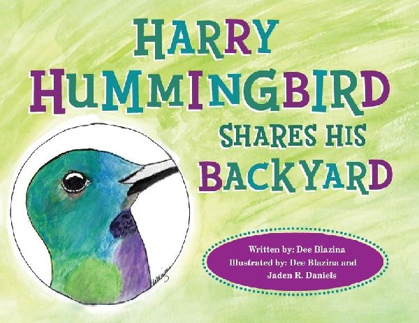 Harry Hummingbird Shares His Backyard